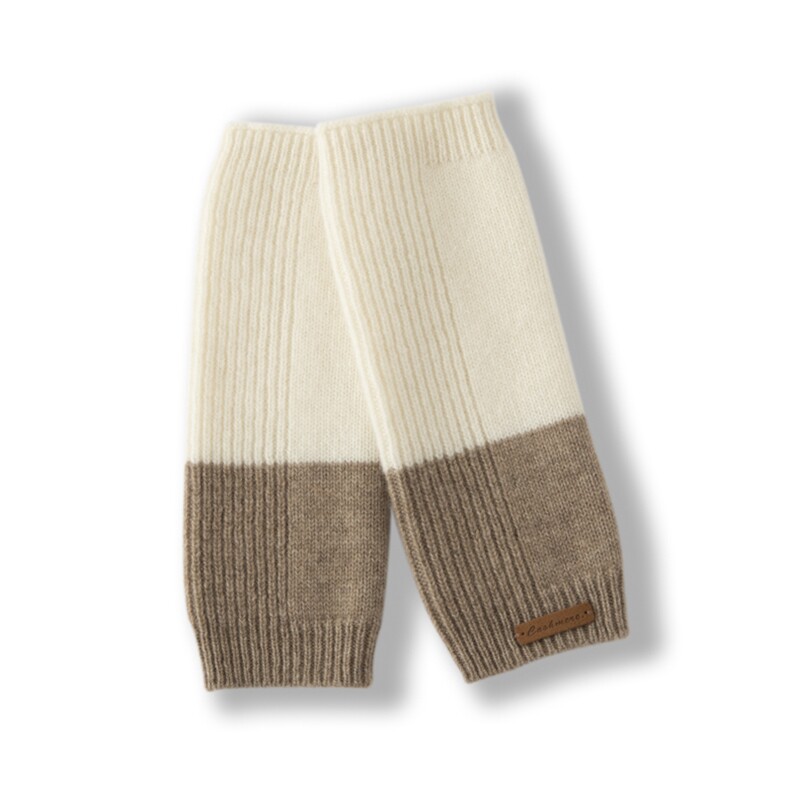 新款百搭女士双股加厚保暖时尚潮流半指手套，手套，窄众羊绒