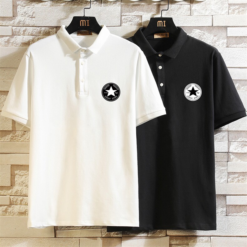 PL57177-P35翻领短袖polo衫男大码胖子半袖t恤男有领保罗衫，男装Polo衫，电商A040A