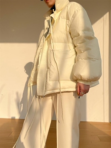 冬季新款 系带羽绒服图片