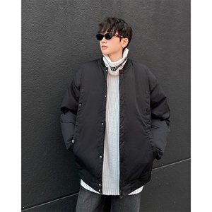 【有货】DHY3030-P90潮牌宽松棉服男复古棒球服棉衣飞行服外套冬图片