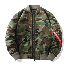 迷彩色美式潮牌宽松版型飞行服时尚潮牌户外运动休闲，男装夹克，星座210-5(原414-2)
