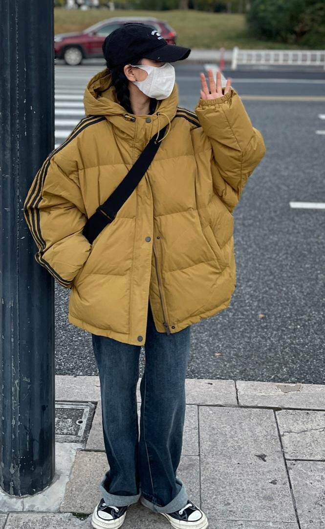 冬季新款连帽羽绒服，女装羽绒服，JIAN.Z 简.站