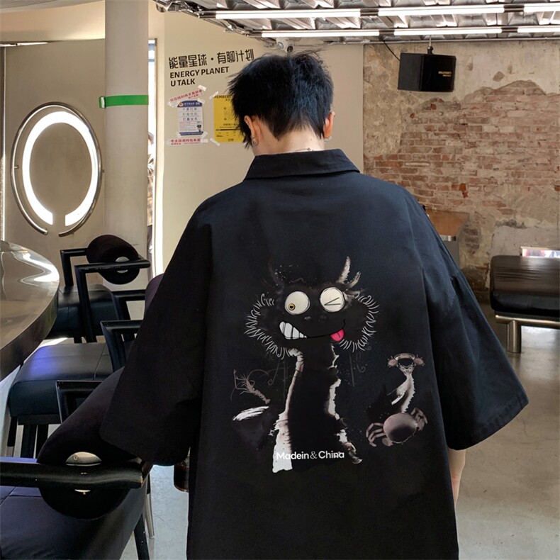 量大优供视频冰丝短袖衬衫男DXC521-特p25,男装衬衫,电商B371