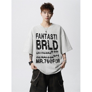 240g美式重磅短袖T恤 FSDX278 M-5XL 特批25无差价控48图片