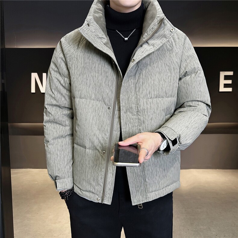新标90绒男士羽绒服冬季2025新款加厚保暖外套A313-26050-P265,男装羽绒服,电商A313