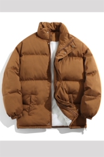 【量大有差】光板棉衣棉服小牛津覆膜三防面料棉袄面包服G1602P40，男装棉衣，星座207