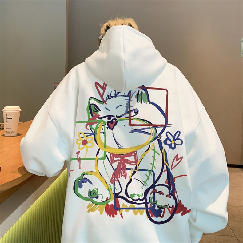 直播460克超厚潮牌重磅纯色连帽卫衣力推男XZ517A-2-WY8841-P68,男装卫衣,星座517A-2