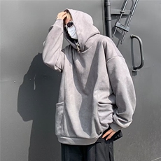 麂皮绒复合380克卫衣男潮ins港风潮流Y7702P68，男装卫衣，星座1116-2