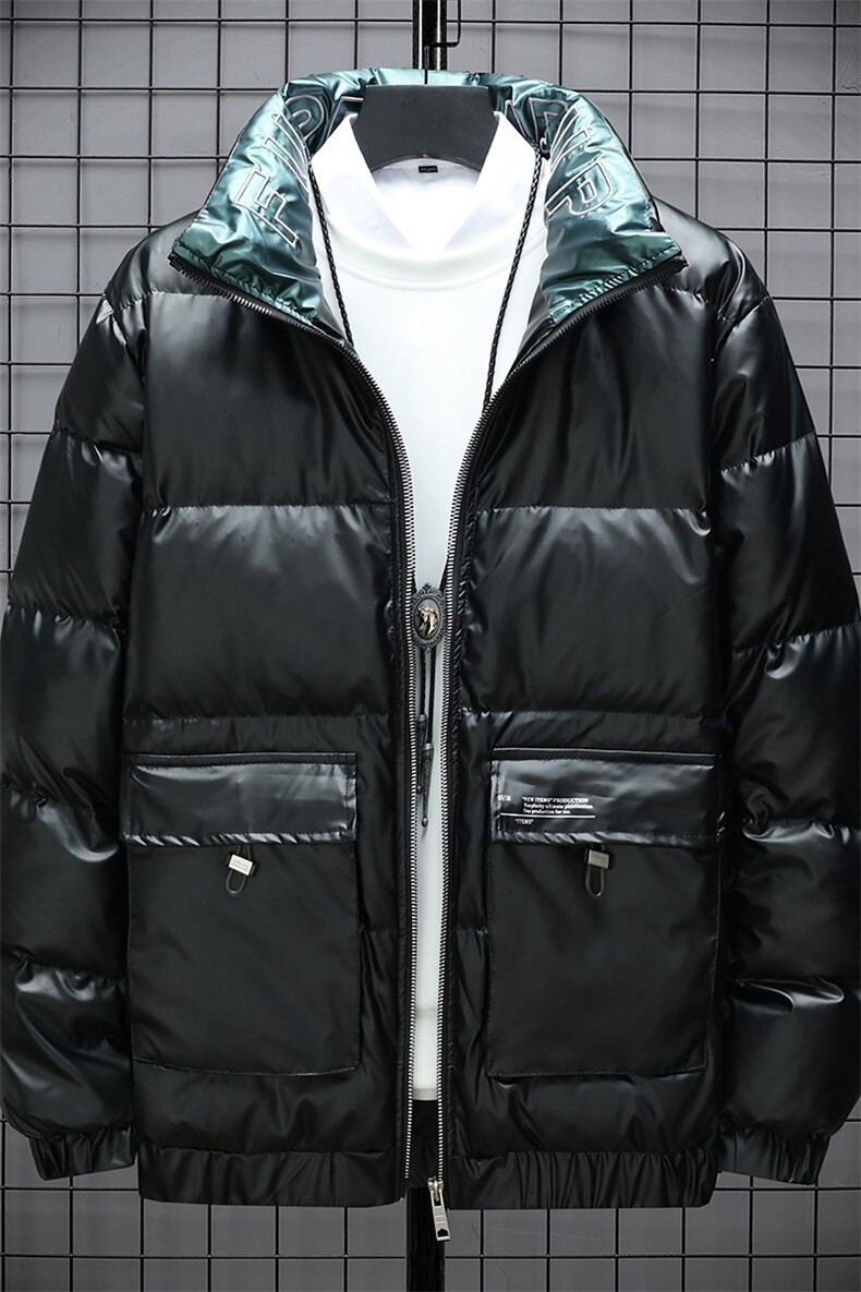 现货2020冬季新款羽绒服男韩版潮流80%绒短款无帽外套P155,男装羽绒服,星座217-4