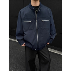 高街工装飞行夹克男秋季立领棒球服外套A436-1807-P80119，男装夹克，电商A436