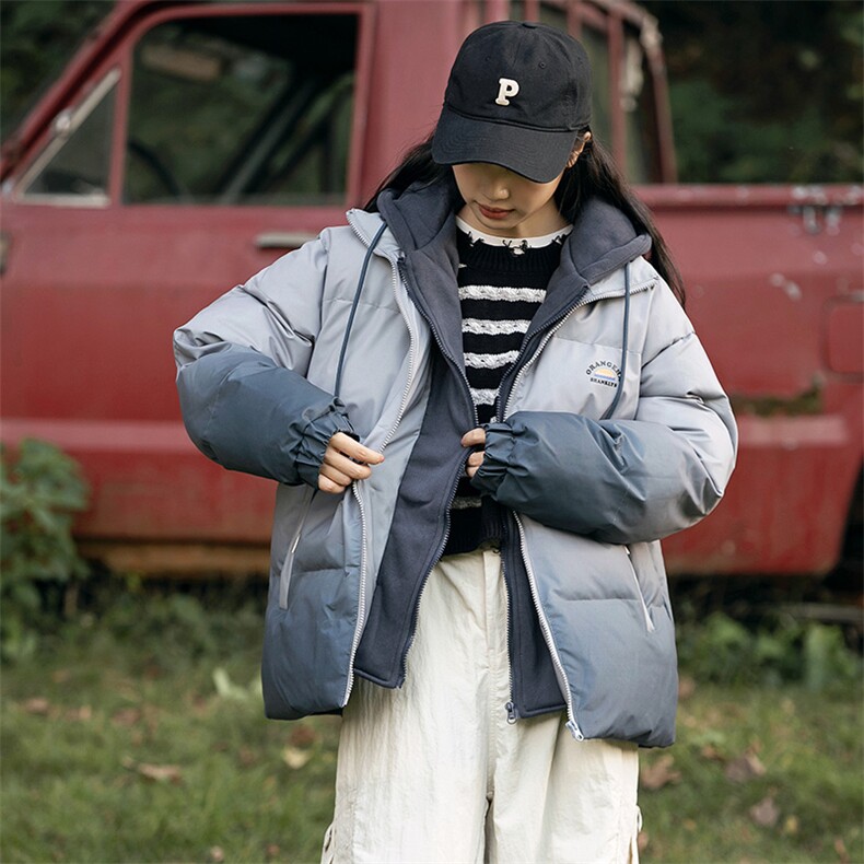 2026冬季新款男日系潮牌渐变连帽宽松休闲棉服加厚外套MY366-F188,男装棉衣,电商A101（原外27）