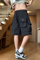 抖音品质美式机能工装短裤男女潮牌短裤A146-GY510特p35量大优，男装牛仔裤，HDA146