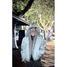 网图美潮座山雕加厚夹克版棉服外套W1851/特P125，男装夹克，电商B350