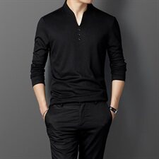 M00992021春秋季新款长袖T恤衫男打底羊毛衫薄款，男装T恤，电商B360