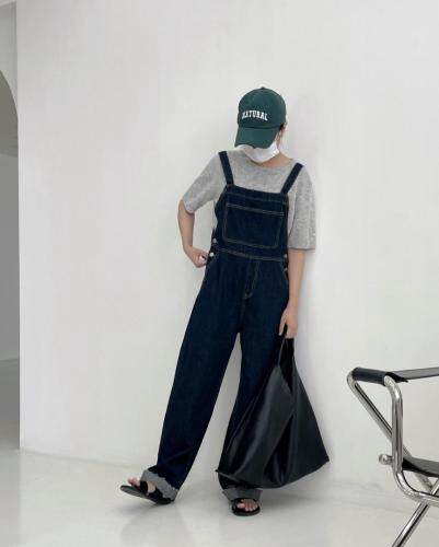 【现货】秋冬新款百搭背带裤，肩带可调节，高矮胖瘦都?，其它，Y-AN SHANG