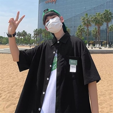 夏季短袖衬衫华夫格衬衫C3001P30，男装衬衫，星座1116-2