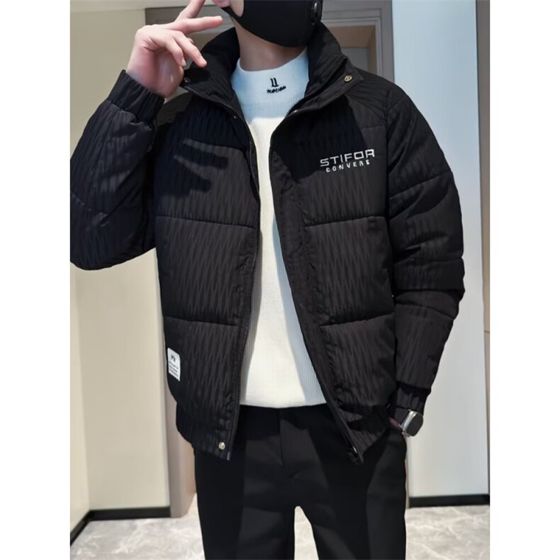 棉衣男士修身潮牌棉袄新款冬季时尚棉服痞帅外套,男装棉衣,星座1013-1