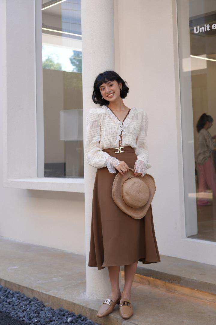 如沐秋风～仙气法式少女气息的一套装扮，女装职业装，GN