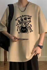 麂皮绒短袖t恤男大码半袖男JD82421-P25，男装T恤，电商A040