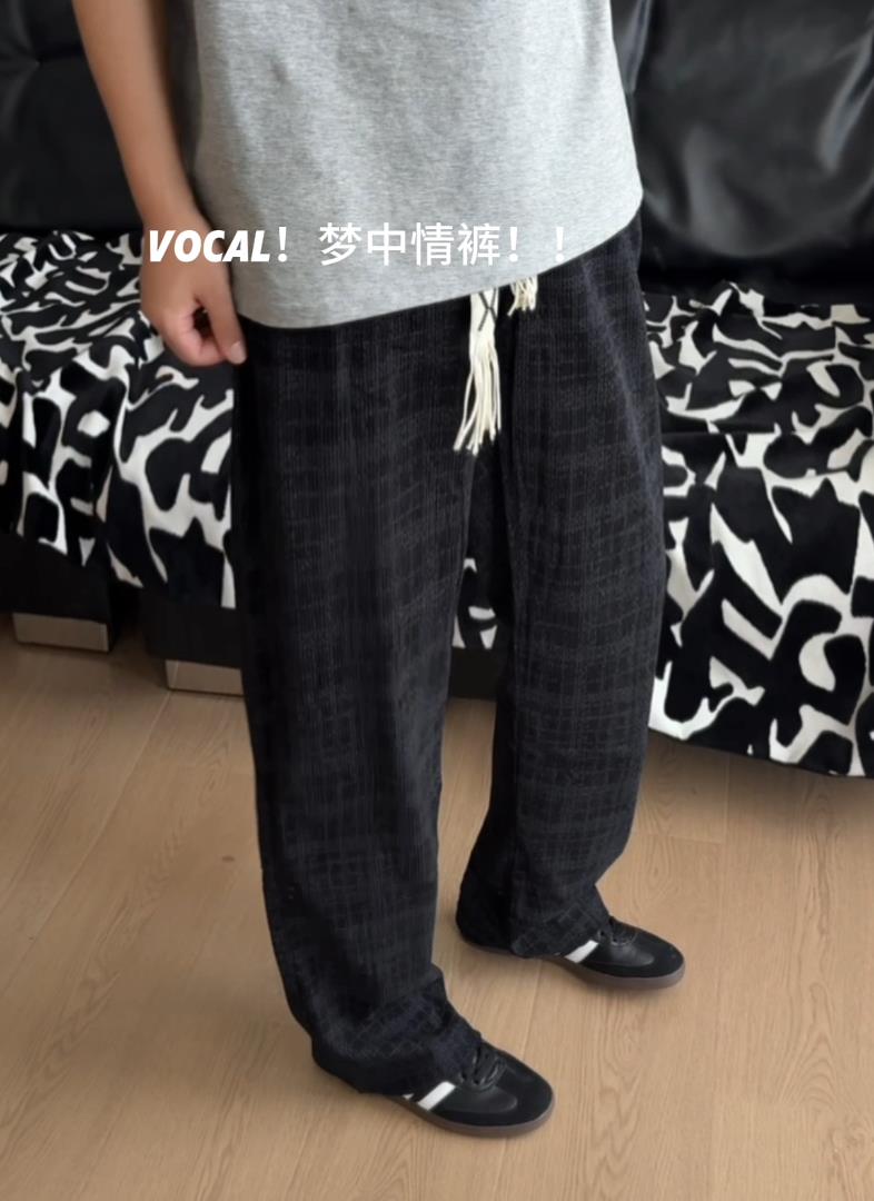 现货！休闲裤直筒长裤裤子男A061-EX50505-特批25视频截图,男装休闲裤,电商A061