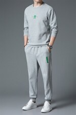 SXL9628秋季2023年新款男士长袖长裤修身休闲时尚卫衣套装P132，男装休闲套装，电商B360