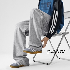加厚舒适百搭休闲裤垂顺直筒M-5XL显高美式潮流JHTP02:1739，男装休闲裤，星座718-1