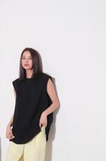 KP设计师款—后开衩背心，女装背心吊带，KEEP MIX