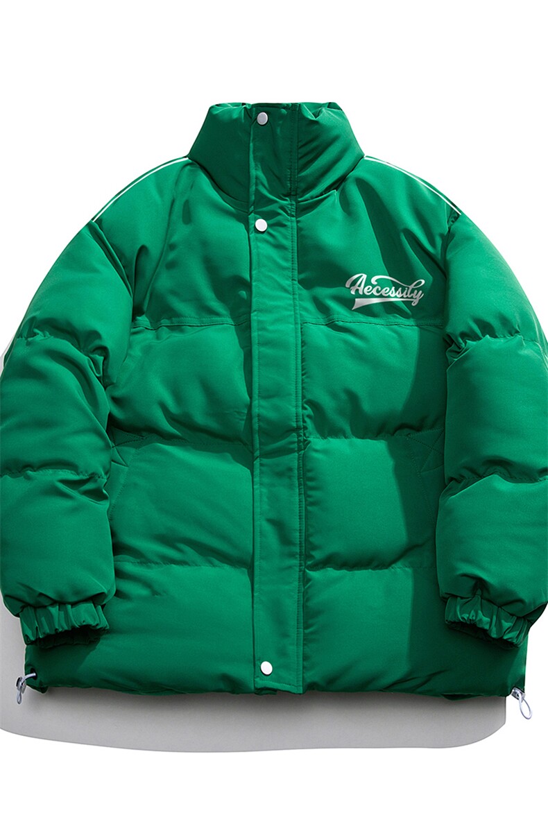 白底新款冬季时尚百搭宽松加绒棉服外套MY1351特批P85控138,男装棉衣,电商A247-1