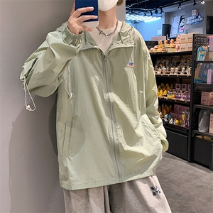 连帽防晒衣男士夏季薄款设计感小众外套休闲百搭上衣 W3457-P36图片