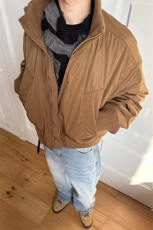 现货DRS098-批75美式外套男冬季廓形飞行夹克棉服，男装棉衣，星座603-2