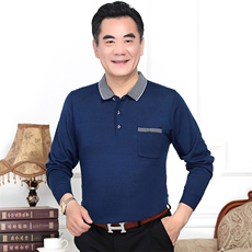 2023新款春秋季卫衣男纯色中年薄款宽松运动休闲翻领男士上衣，男装卫衣，电商B212（原钱塘6029）
