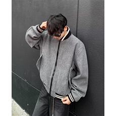 毛呢夹克男秋冬季外套W9339P78，男装夹克，星座1116-2