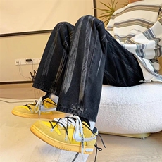 新款春季水洗牛仔裤直筒修身N7081P37，男装牛仔裤，星座1116-2