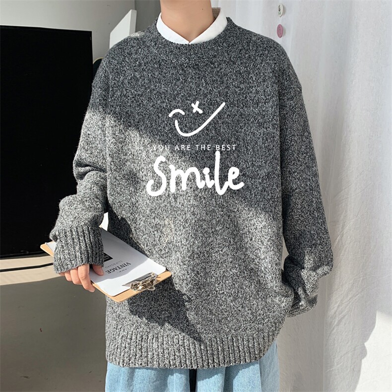 ！2023秋冬季新款高品质男士圆领毛衣百搭潮流针织衫M218P45，男装针织衫/毛衣，电商B220