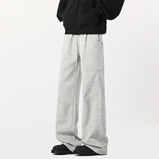 B258-K9971-P55控78抖音品质卫裤面料成分65%棉35%聚酯纤维，男装休闲裤，电商B258