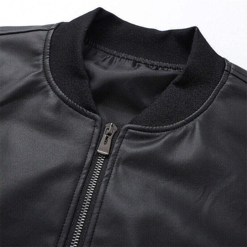 秋冬新品跨境男装PU皮夹克男士潮流修身机车服皮衣男潮流6807,男装夹克,星座1407