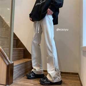 XZ616 秋季新款冲锋裤大码机能工装长裤微喇休闲裤TY511 P55控68图片