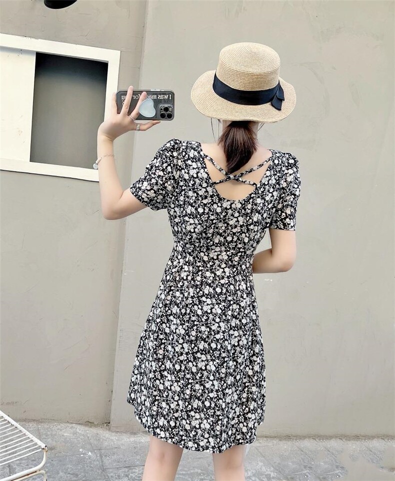 碎花连衣裙，女装连衣裙，亿炫(5F)