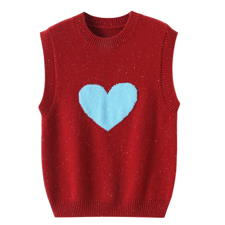 秋冬儿童纯山羊绒衫男女童羊绒背心，童装马夹/背心，瑞上羊绒
