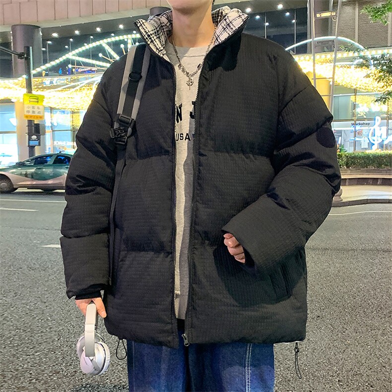 潮流宽松立领棉衣百搭休闲棉服A161-7705,男装棉衣,电商A161