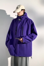2024秋季新款现货户外夹克男连帽冲锋衣外套DSA157B-JK7812-P80，男装夹克，电商A157B