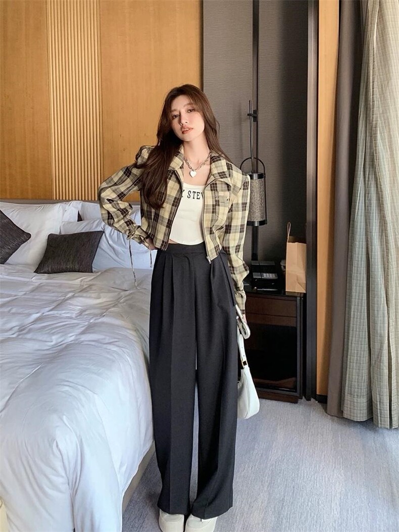 【现货】格子外套，其它，悠奈尔