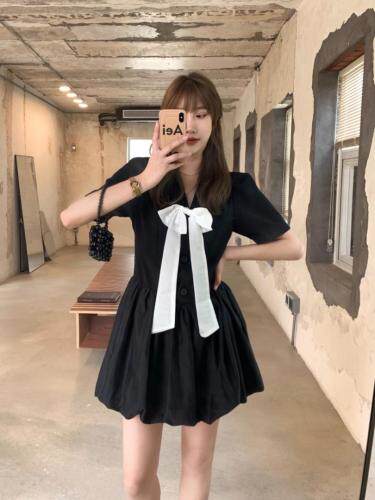 洋气连衣裙，女装连衣裙，DTU（大图）