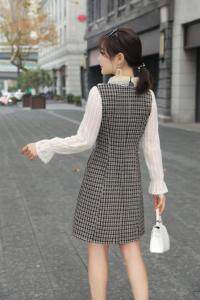 春季欧伦风连衣裙，女装连衣裙，千禧宏运