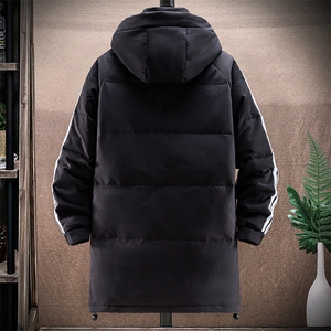 现货 外贸侧飞图立领光板团体服班服宽松韩版情侣学生外套羽绒服图片