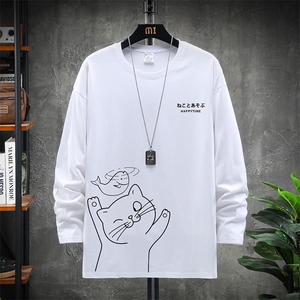 TX3133-P28 纯长袖t恤男大码圆领打底衫体恤 展架图片