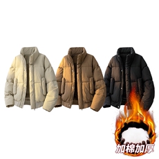 现货立领棉衣男士美式加厚外套潮牌工装棉服M0817-P83，男装棉衣，星座308B-2