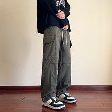 03秋冬加绒加厚多口袋工装裤美式冲锋裤XZ211-1-K2368-P60加绒65，男装工装外套，星座211-1