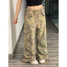 【网图有货】迷彩工装裤男女美式复古vibe伞兵裤子MCK01WW-特P50，男装工装外套，星座1007（原301D）