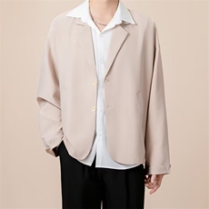 潮流原宿ins慵懒休闲西服外套男士春秋新款2844P55，男装西服，星座410-2